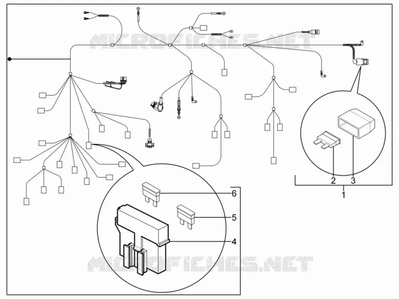 Main cable harness