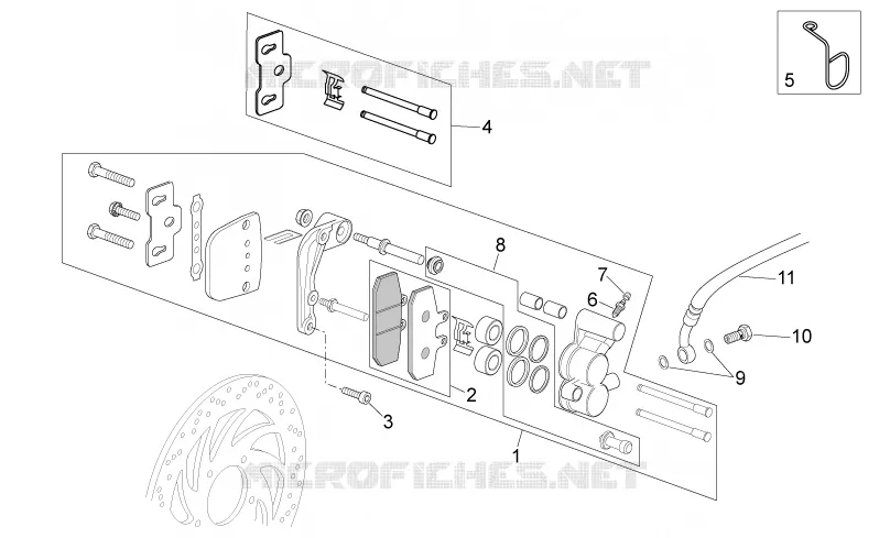 Front caliper