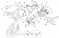 Front mudguard-Pillar