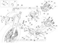 Front mudguard-Pillar