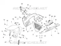 Front mudguard-Pillar