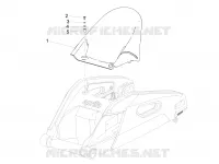 Rear mudguard