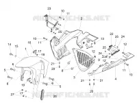 Front mudguard-Pillar
