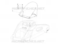 Rear mudguard