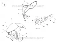 FRONT FENDER - LOWER FAIRING