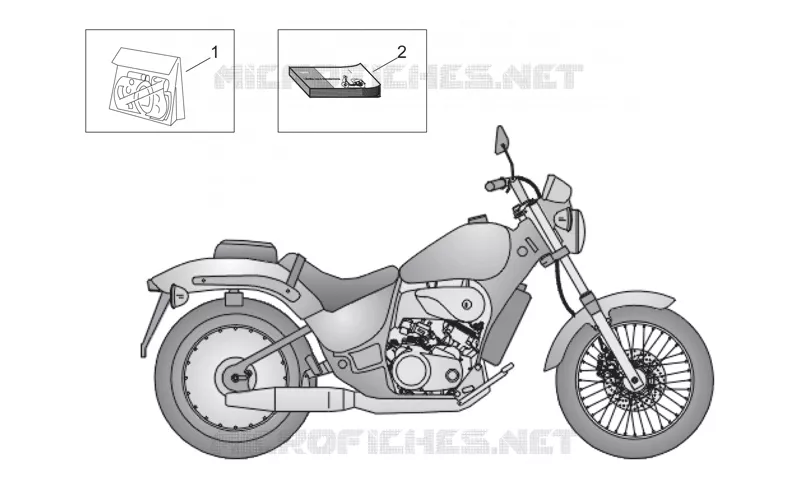 Plate set Aprilia APRILIA-MOTORCYCLES 50 CLASSIC 1995  Classic