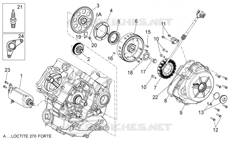 Ignition unit Aprilia APRILIA-MOTORCYCLES 750 DORSODURO 2011  Dorsoduro ABS