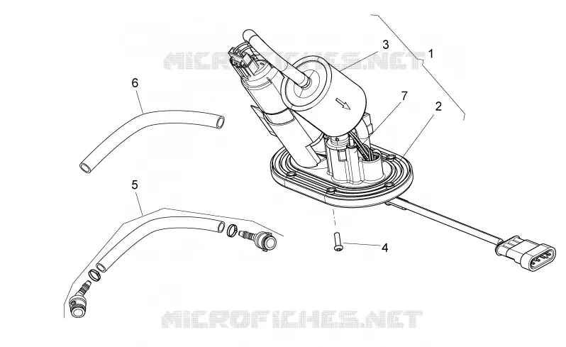 Fuel pump Aprilia APRILIA-MOTORCYCLES 750 DORSODURO 2015  Dorsoduro ABS