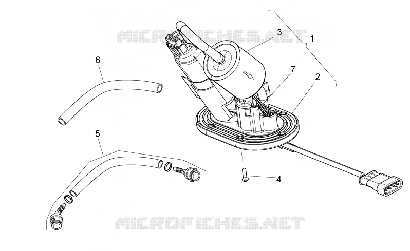 Fuel pump Aprilia APRILIA-MOTORCYCLES 750 DORSODURO 2011  Dorsoduro Factory ABS