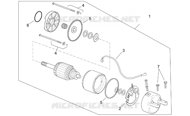 Starter motor Aprilia APRILIA-SCOOTER 250 LEONARDO 2000  Leonardo (engine Yamaha)