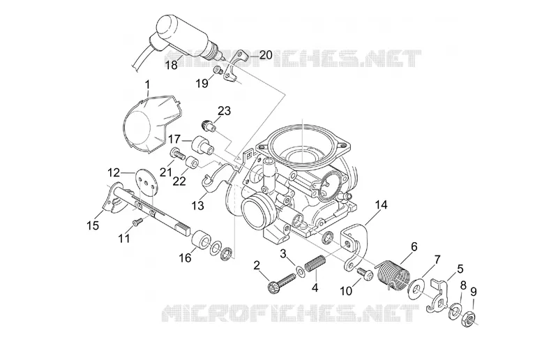 Carburettor II Aprilia APRILIA-SCOOTER 125 LEONARDO 2001  Leonardo ST