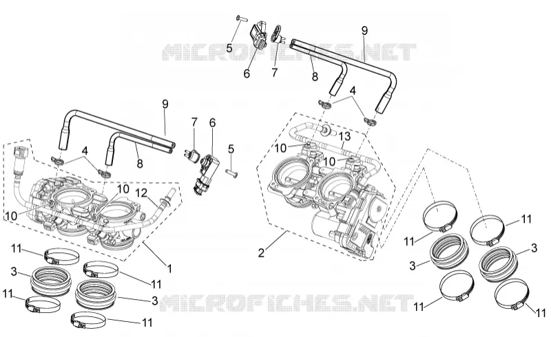 THROTTLE BODY Aprilia APRILIA-MOTORCYCLES 1100 RSV4 2019  RSV4 1100 Racing Factory Euro 4 ABS