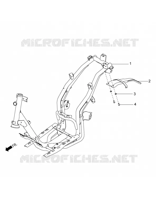 Frame/bodywork Aprilia APRILIA-SCOOTER 125 SR 2019  SR 125 HE CARB