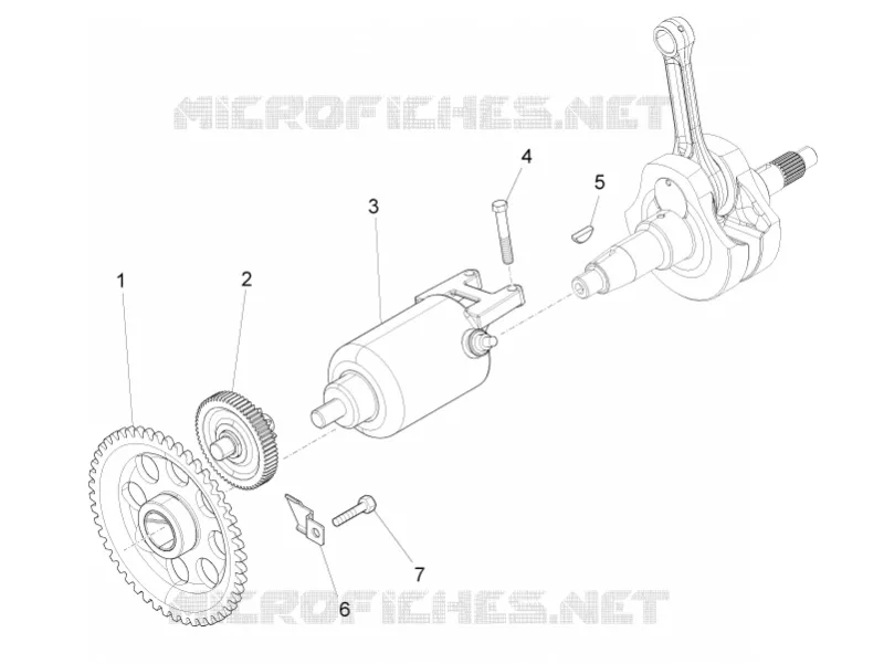 STARTER - STARTER MOTOR Aprilia APRILIA-MOTORCYCLES 125 TUONO 2020  Tuono 125 4T Euro 4 ABS