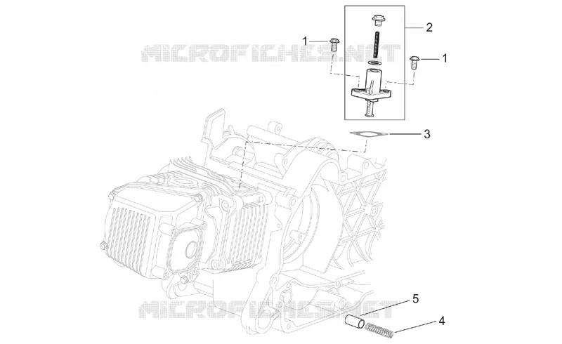 Chain tensioner Aprilia APRILIA-SCOOTER 125 MOJITO 2003  Mojito