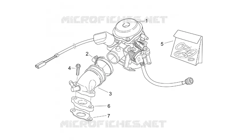 Carburettor Aprilia APRILIA-SCOOTER 125 MOJITO 2000  Mojito
