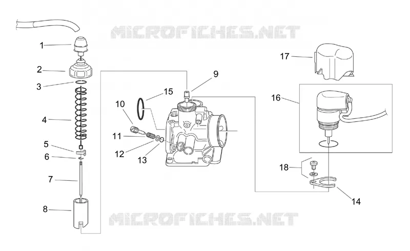 Carburettor I Aprilia APRILIA-SCOOTER 50 MOJITO 2002  Mojito Retro 2T (engine Aprilia)