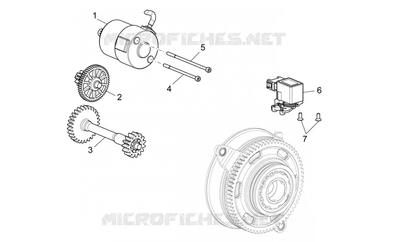 Gear box selector Aprilia APRILIA-MOTORCYCLES 850 NA-MANA 2010  NA Mana