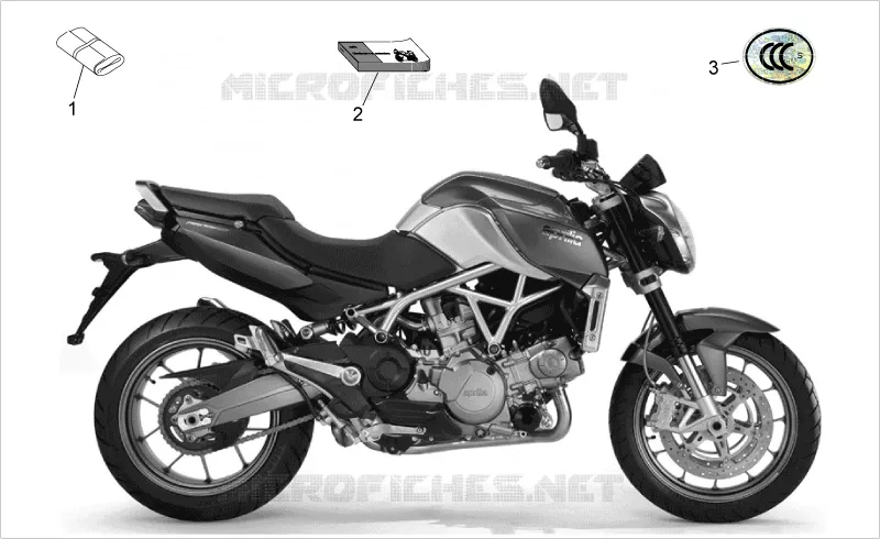 Toolkit+handbooks Aprilia APRILIA-MOTORCYCLES 850 NA-MANA 2009  NA Mana GT