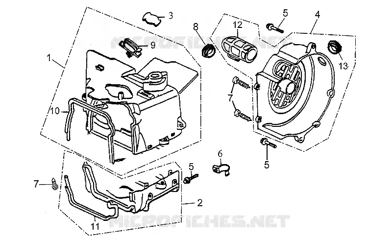 Cooling unit Aprilia APRILIA-QUAD 180 QUASAR 2003  Quasar