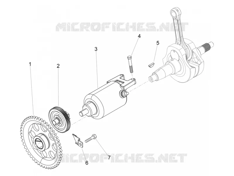 STARTER - STARTER MOTOR Aprilia APRILIA-MOTORCYCLES 125 RS 2022  RS 125 4T Euro 5 ABS