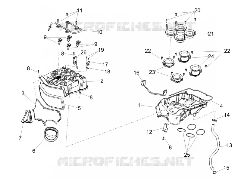 AIR BOX Aprilia APRILIA-MOTORCYCLES 1100 RSV4 2021  RSV4 1100 Euro 5 ABS
