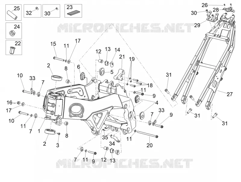 Frame/bodywork Aprilia APRILIA-MOTORCYCLES 1100 RSV4 2021  RSV4 1100 Euro 5 ABS