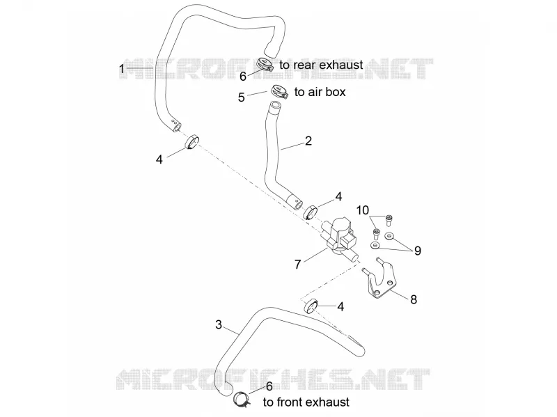 SECONDARY AIR Aprilia APRILIA-MOTORCYCLES 1100 RSV4 2022  RSV4 1100 Factory Euro 5 ABS