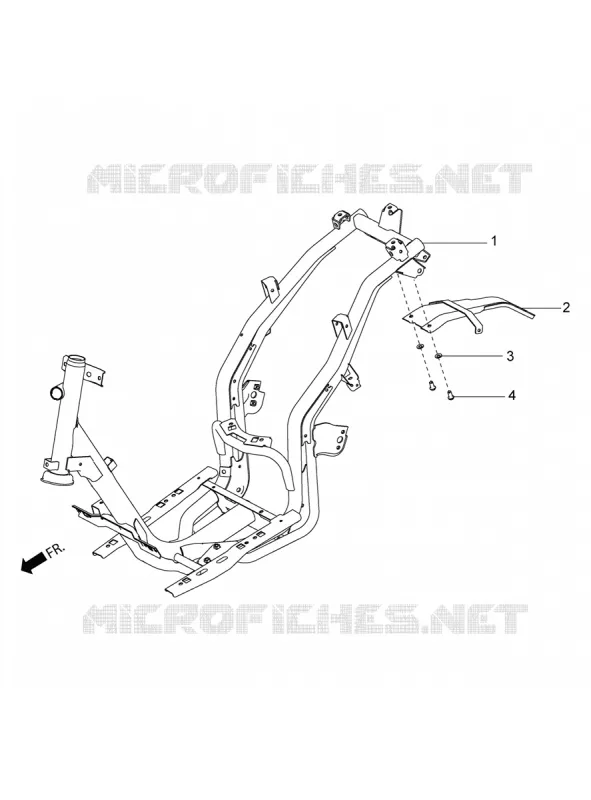 Frame/bodywork Aprilia APRILIA-SCOOTER 125 SR 2020  SR 125 HE Carburatore