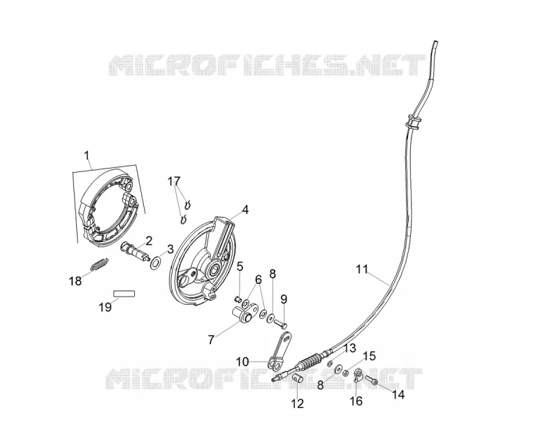 Front brake Aprilia APRILIA-SCOOTER 125 SR 2021  SR 125 STORM TT BSIV