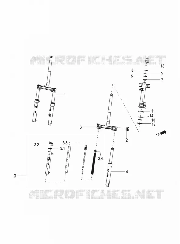 Front/rear shock absorber Aprilia APRILIA-SCOOTER 125 SR 2022  SR 125 STORM TT BSIV