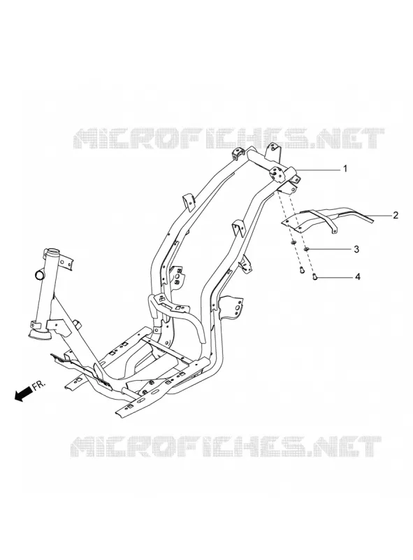 Frame/bodywork Aprilia APRILIA-SCOOTER 150 SR 2020  SR Motard 150 ABS