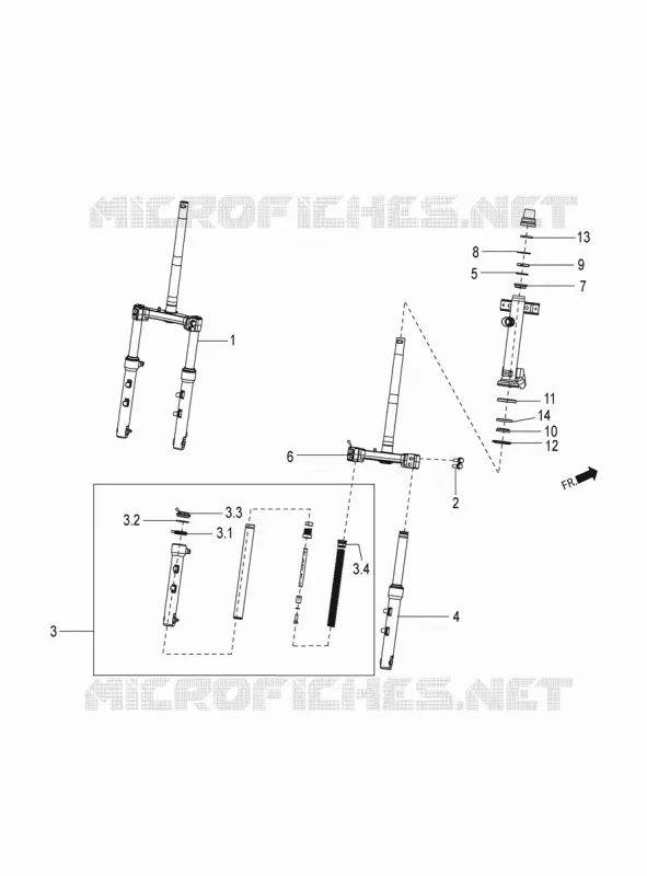 Front/rear shock absorber Aprilia APRILIA-SCOOTER 150 SR 2020  SR Motard 150 ABS