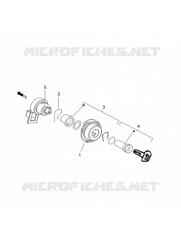 LOCKS Aprilia APRILIA-SCOOTER 150 SR 2022  SR Motard 150 ABS