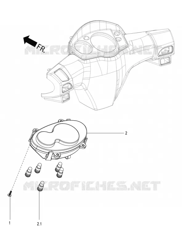 SPEEDOMETER Aprilia APRILIA-SCOOTER 150 SR 2020  SR Motard 150 ABS