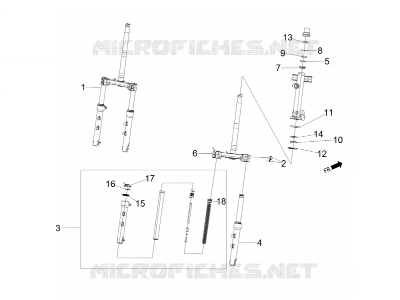 Front/rear shock absorber Aprilia APRILIA-SCOOTER 160 SR 2021  SR Motard 160 ABS BSVI CKD