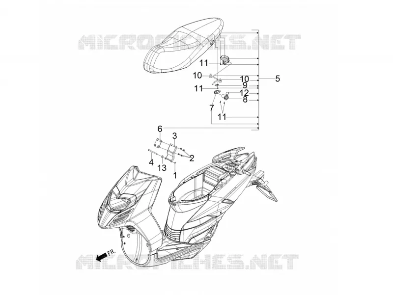 SEAT Aprilia APRILIA-SCOOTER 160 SR 2022  SR Motard 160 ABS BSVI CKD