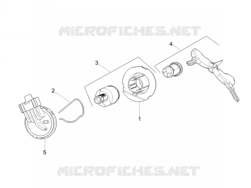 LOCKS Aprilia APRILIA-SCOOTER 160 SXR 2022  SXR 160 BSVI ABS