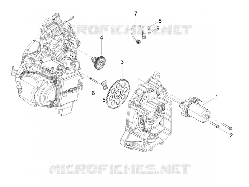 STARTER - STARTER MOTOR Aprilia APRILIA-SCOOTER 160 SXR 2021  SXR 160 BSVI ABS