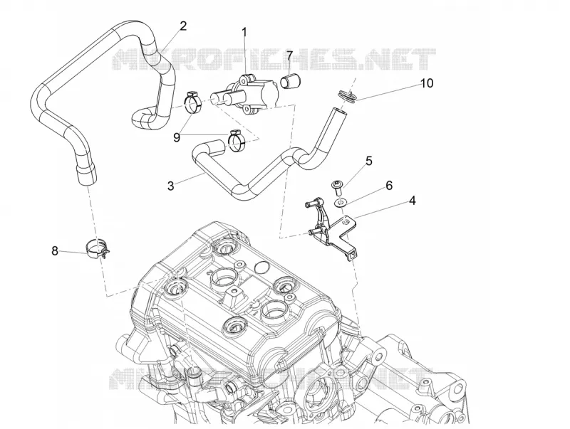 SECONDARY AIR Aprilia APRILIA-MOTORCYCLES 660 TUAREG 2023  Tuareg 660 Euro 5 ABS