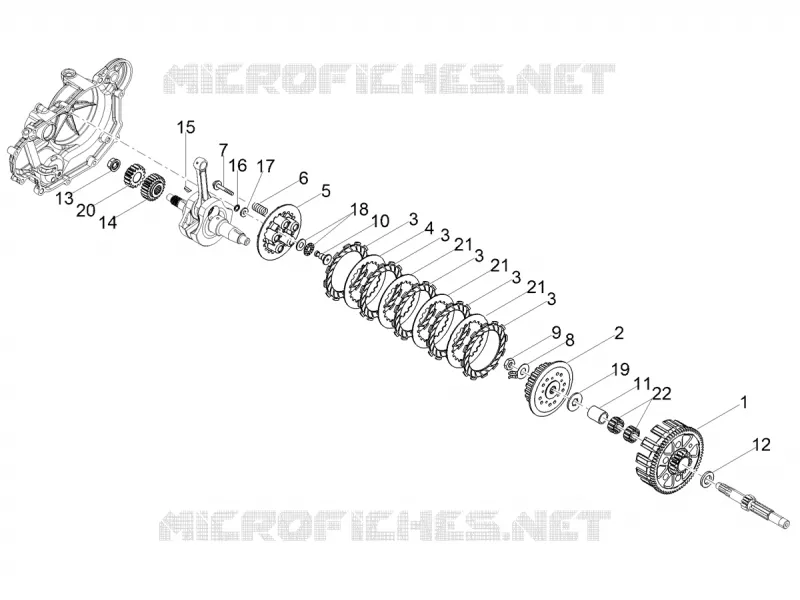 CLUTCH Aprilia APRILIA-MOTORCYCLES 125 TUONO 2024  Tuono 125 4T Euro 5 ABS