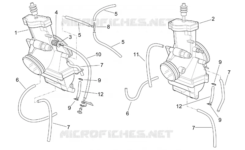 Carburettor I Aprilia APRILIA-MOTORCYCLES 250 RS 1996  RS 250