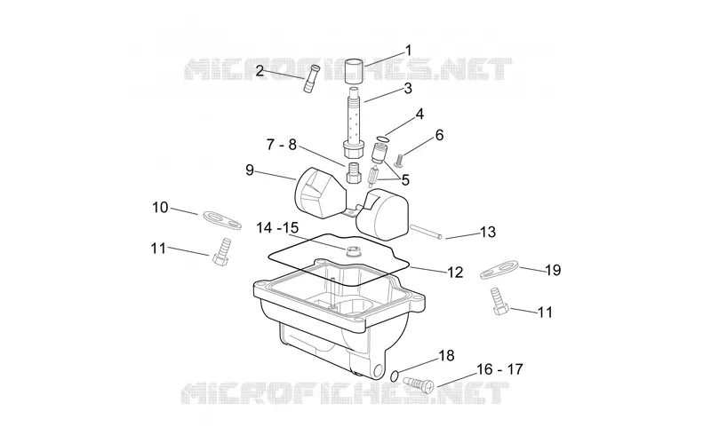 Carburettor III Aprilia APRILIA-MOTORCYCLES 250 RS 2000  RS 250
