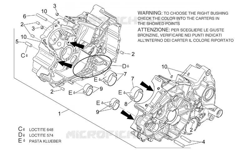 Carrosserie av. - Garde-boue AV Aprilia APRILIA-MOTORCYCLES 1000 RSV 2003  RSV 1000
