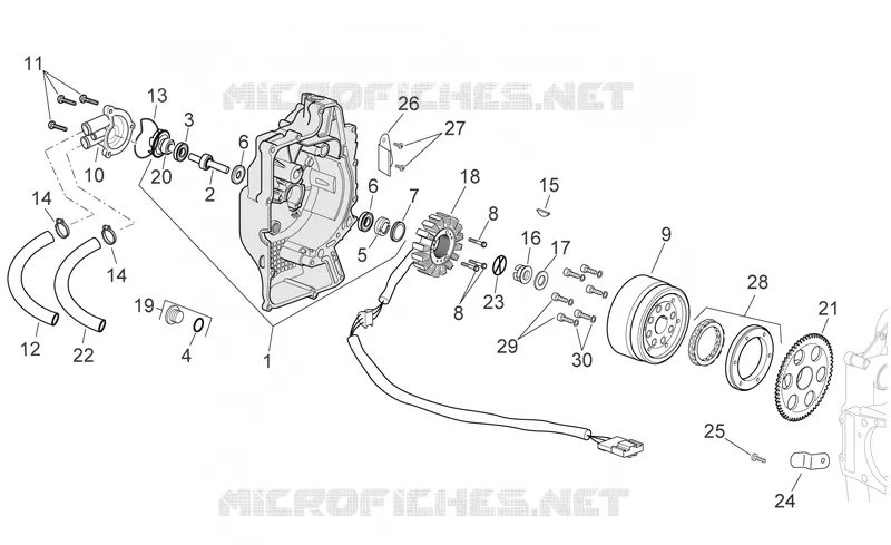 Ignition unit  II Aprilia APRILIA-SCOOTER 125 SPORT-CITY 2008  Sport City E3