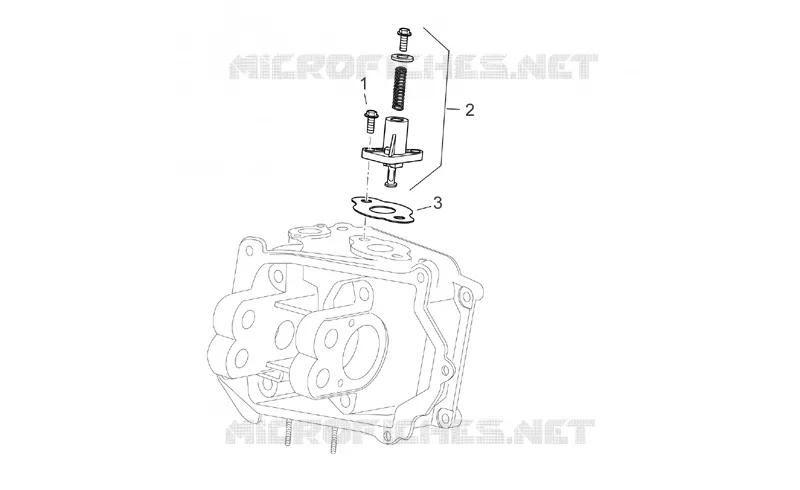 Chain tensioner Aprilia APRILIA-SCOOTER 200 SPORT-CITY 2006  Sport City E2