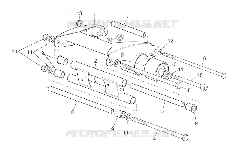 Connecting rod Aprilia APRILIA-SCOOTER 200 SPORT-CITY 2004  Sport City E2