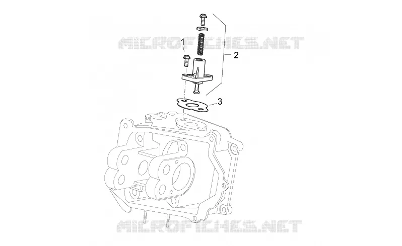 Chain tensioner Aprilia APRILIA-SCOOTER 200 SPORT-CITY 2009  Sport City Cube carb E3