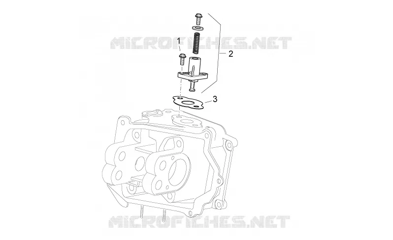 Chain tensioner Aprilia APRILIA-SCOOTER 250 SPORT-CITY 2009  Sport City Cube IE E3