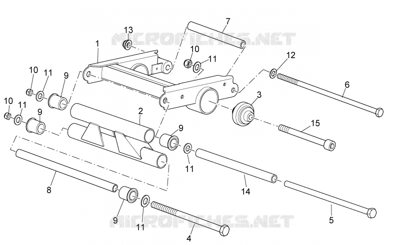 Connecting rod Aprilia APRILIA-SCOOTER 250 SPORT-CITY 2010  Sport City Cube IE E3
